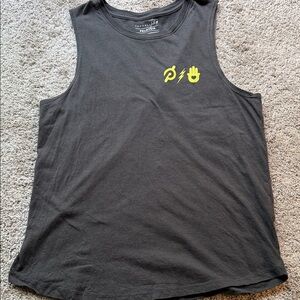 Spiritual Gangster Black Tee with White Peloton Chest Print